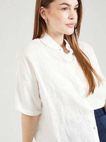 ECOALF Blouse 'MELANIA' in White