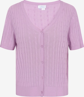 usha BLUE LABEL Neuletakki värissä lila: etupuoli