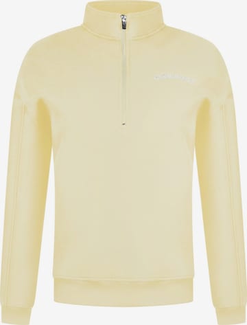 Sweat-shirt 'Teresita' Smilodox en jaune : devant