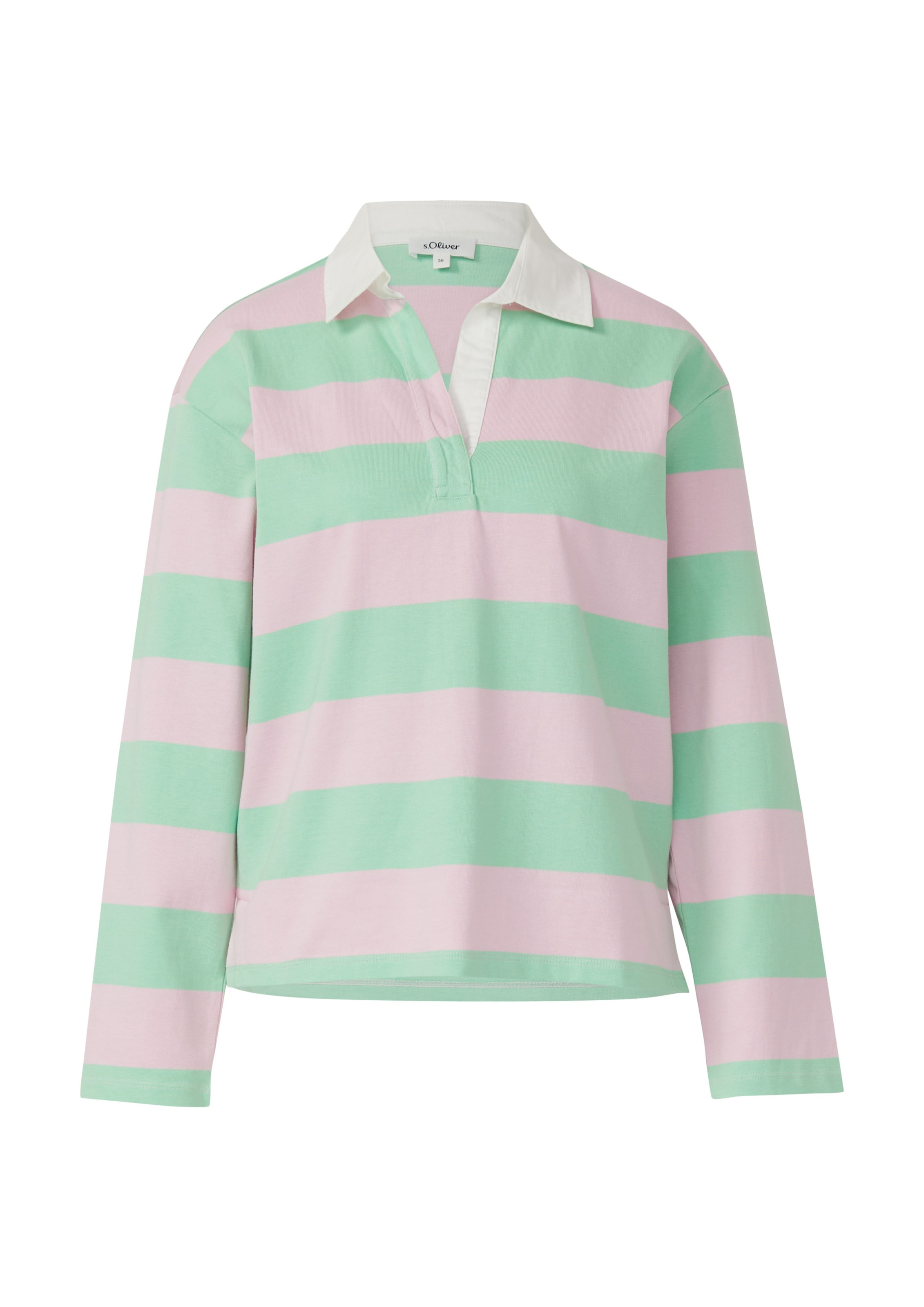 s.Oliver Shirt in Roze: voorkant