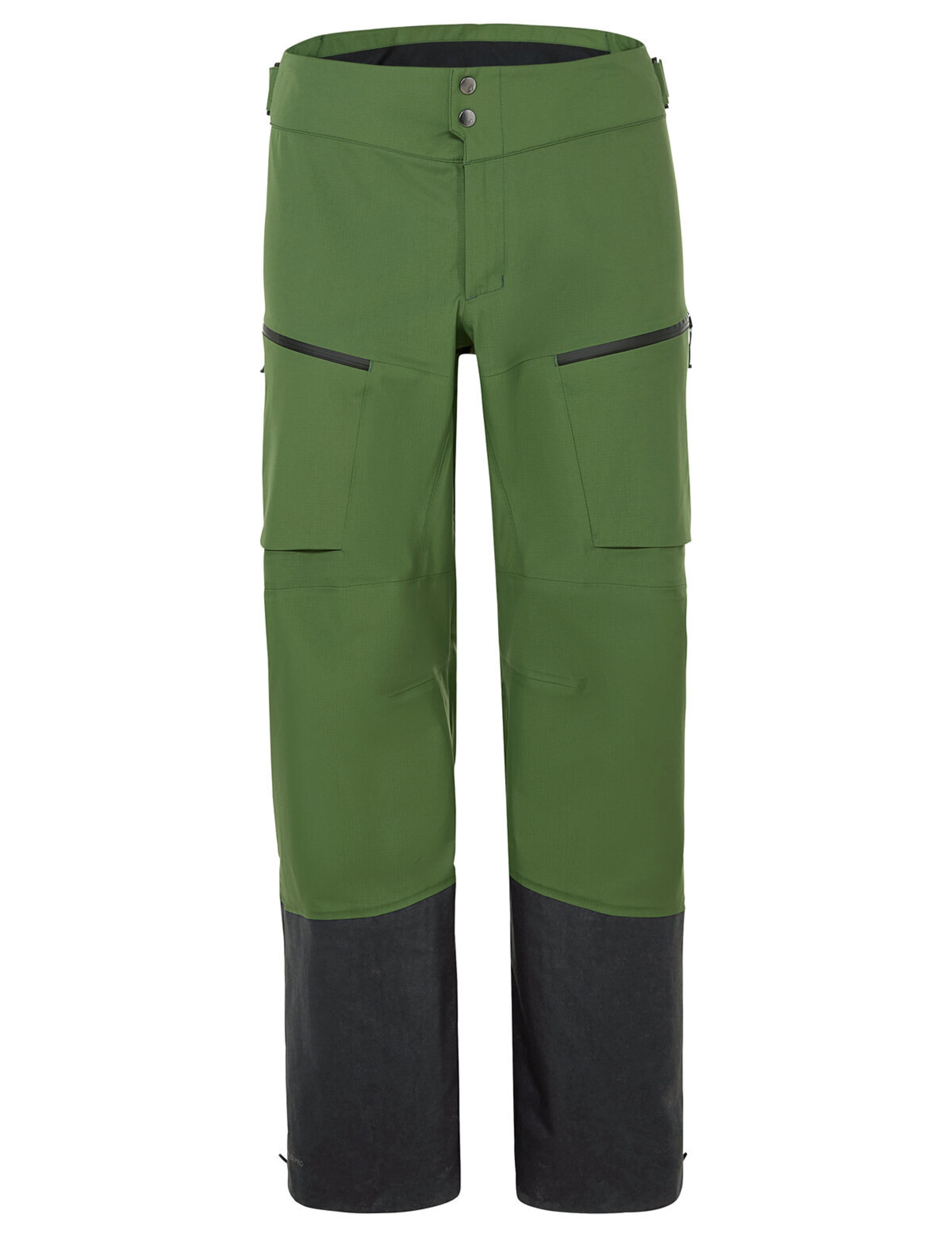 VAUDE Regular Sports trousers 'Monviso II' in Green: front