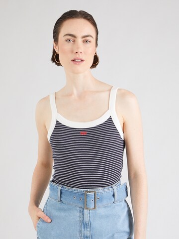 LEVI'S ® Топ 'Essential Sporty Rib Tank' в Синий: спереди