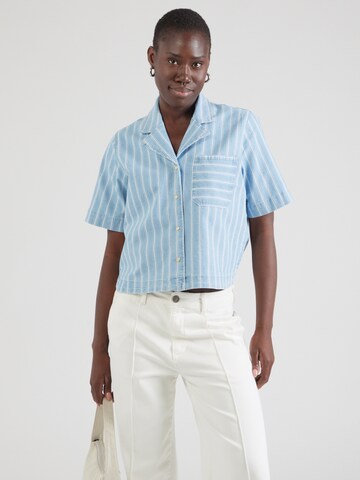 OBJECT Blouse 'OBJELSIE' in Blue: front