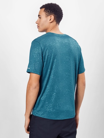 NIKE Performance shirt 'Miler Run Division' in Blue