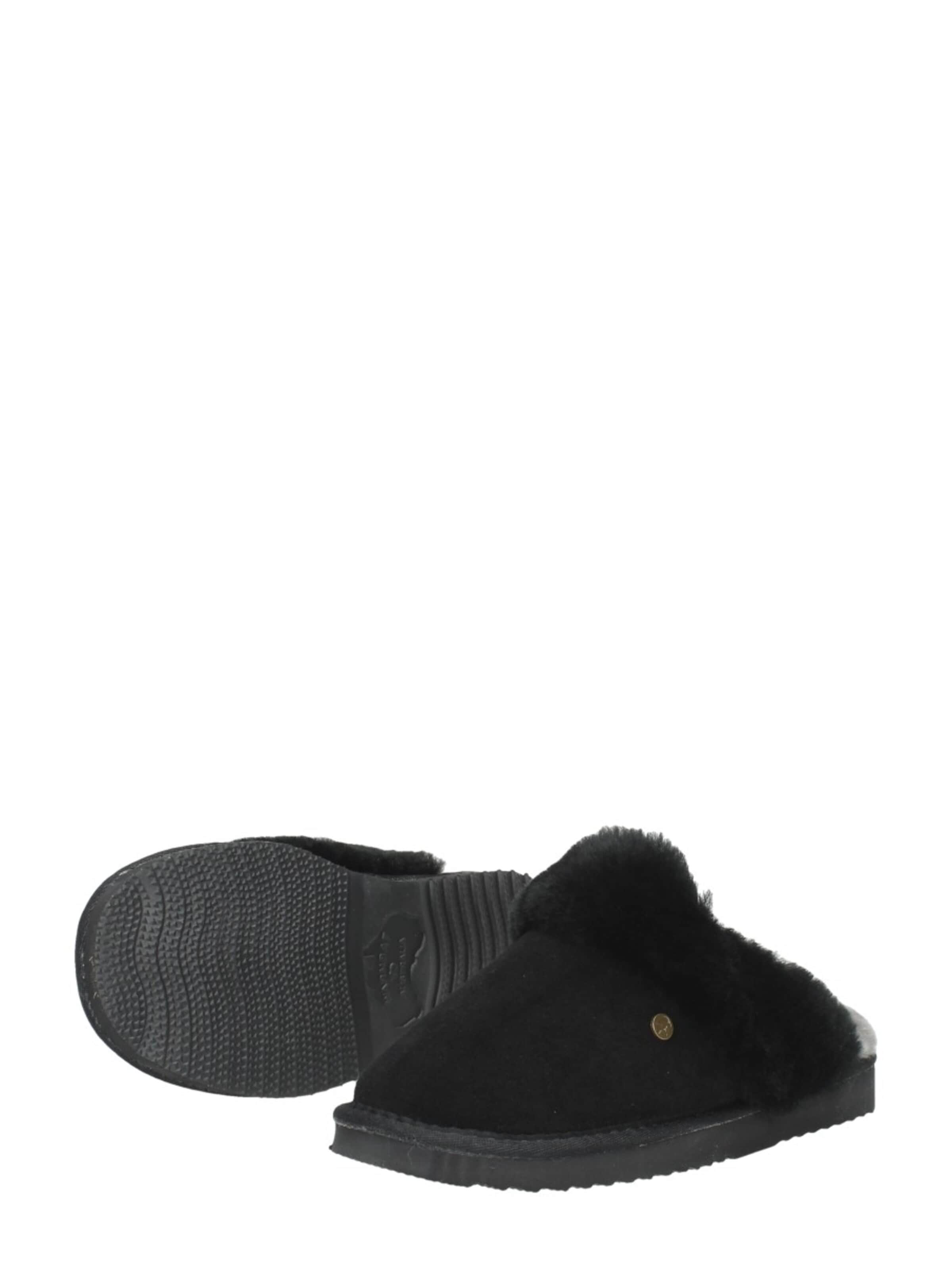 Warmbat Huisschoenen 'Flurry' in Zwart