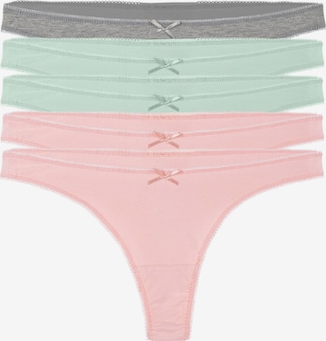 Yenita String in Grijs: voorkant