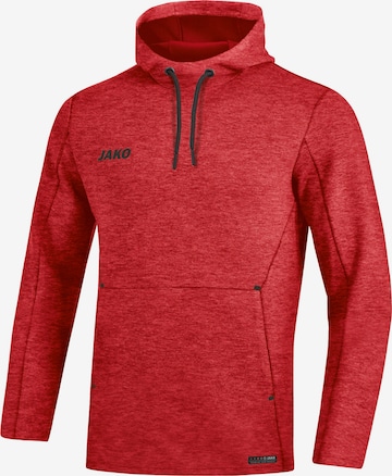 Sweat de sport JAKO en rouge : devant