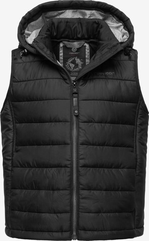 Ragwear Vest 'Vitek' in Black: front