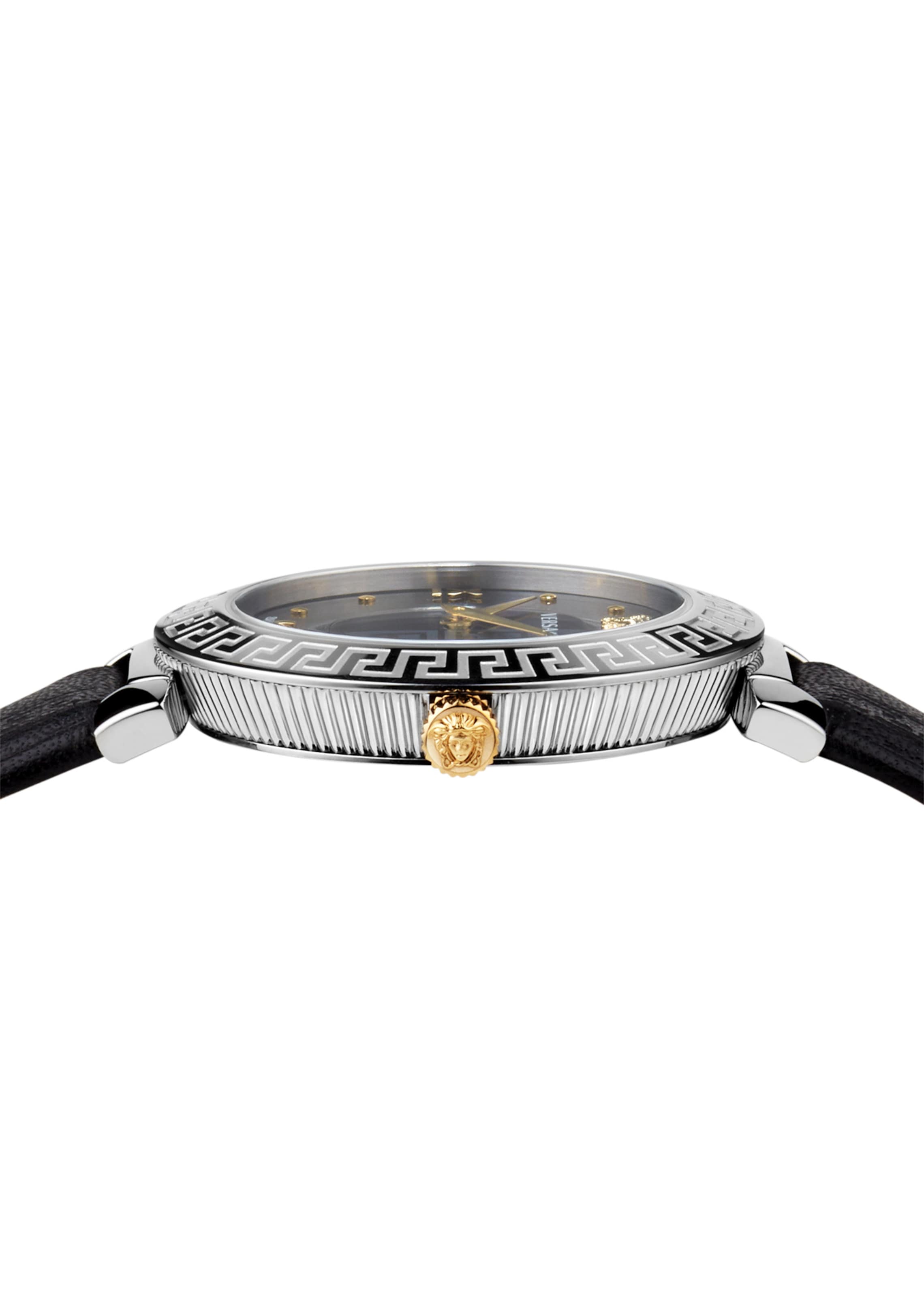 VERSACE Analoog horloge in Zwart