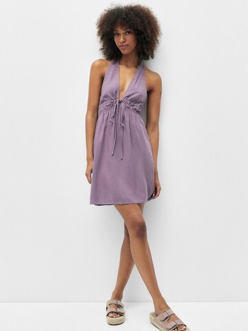 Robe d’été Pull&Bear en violet