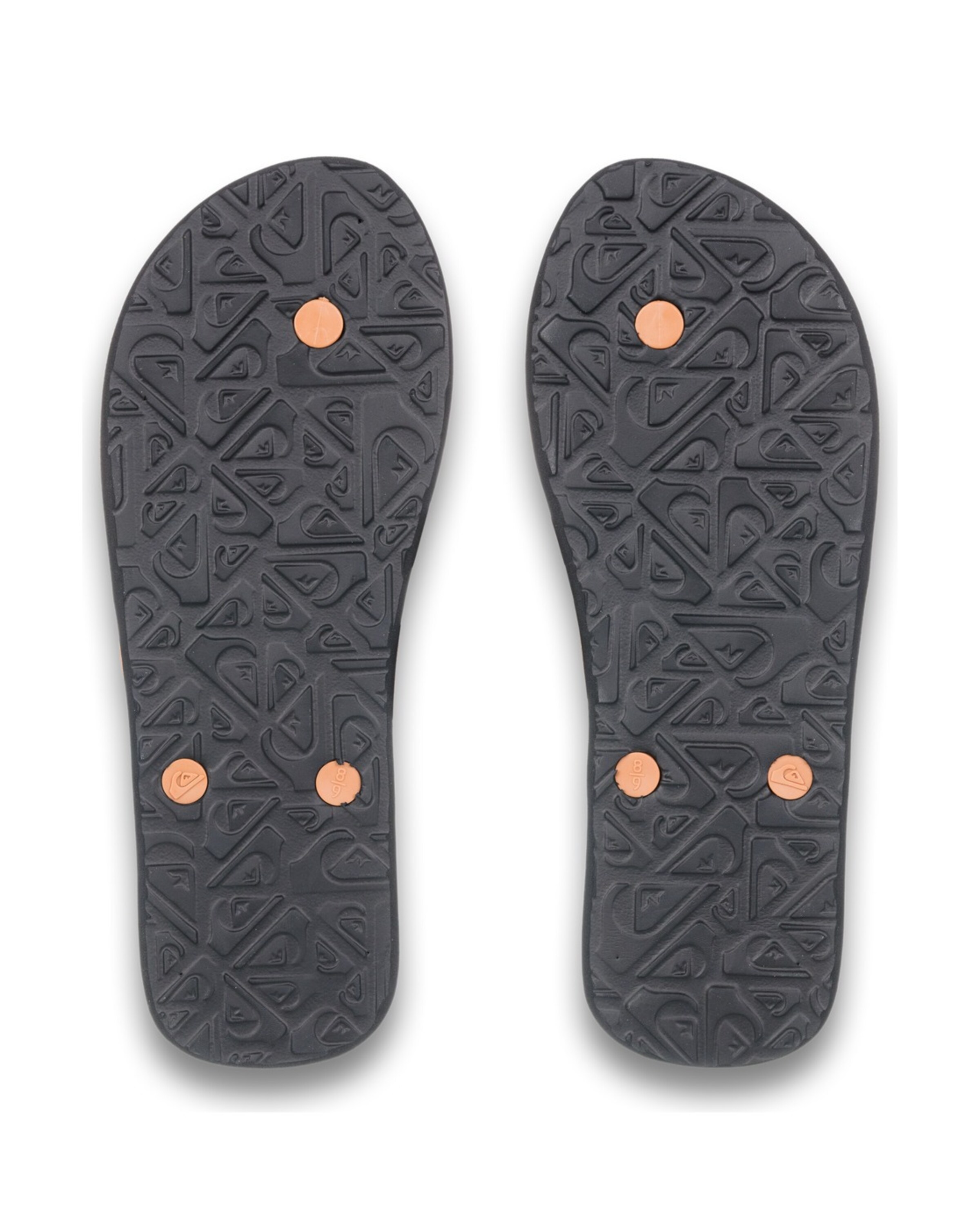 QUIKSILVER Teenslippers 'Molokai Stripe 25' in Groen