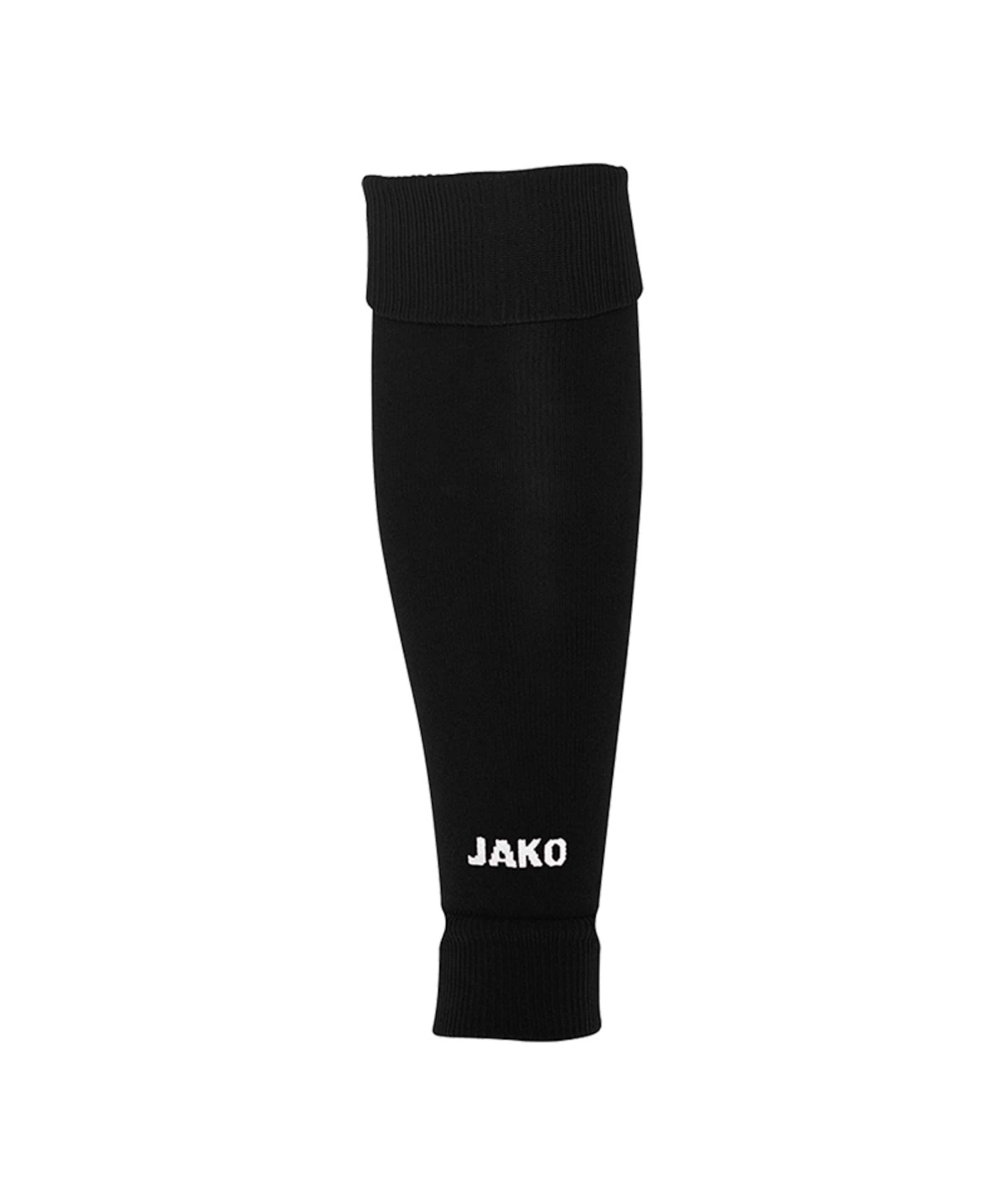 JAKO Football socks in Black: front