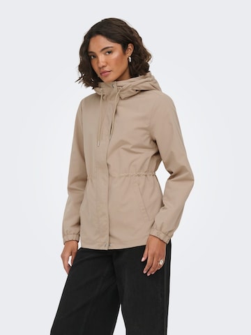 ONLY Övergångsparkas 'ONLASTA' i beige: framsida