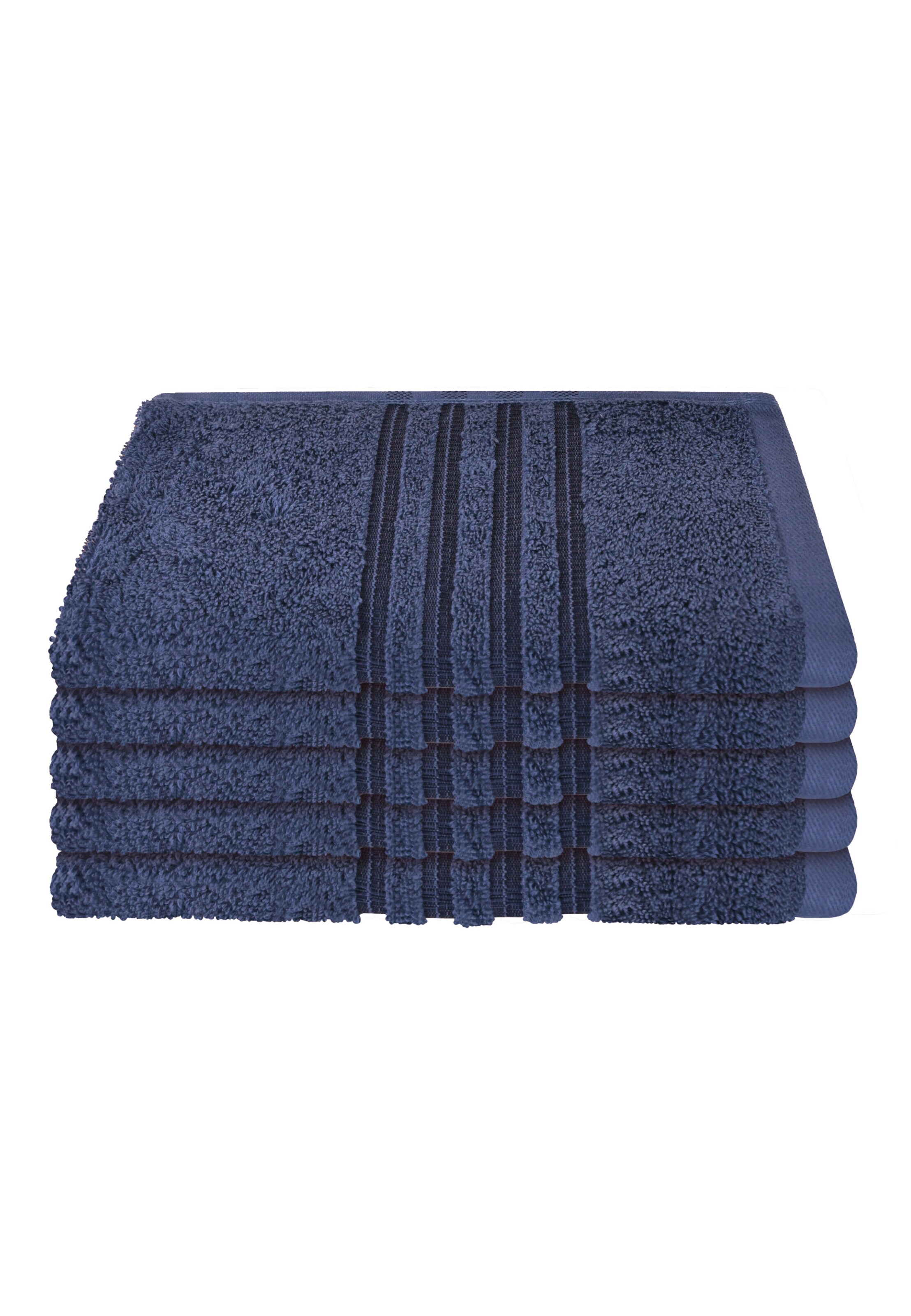 SCHIESSER Towel 'Milano' in Blue: front