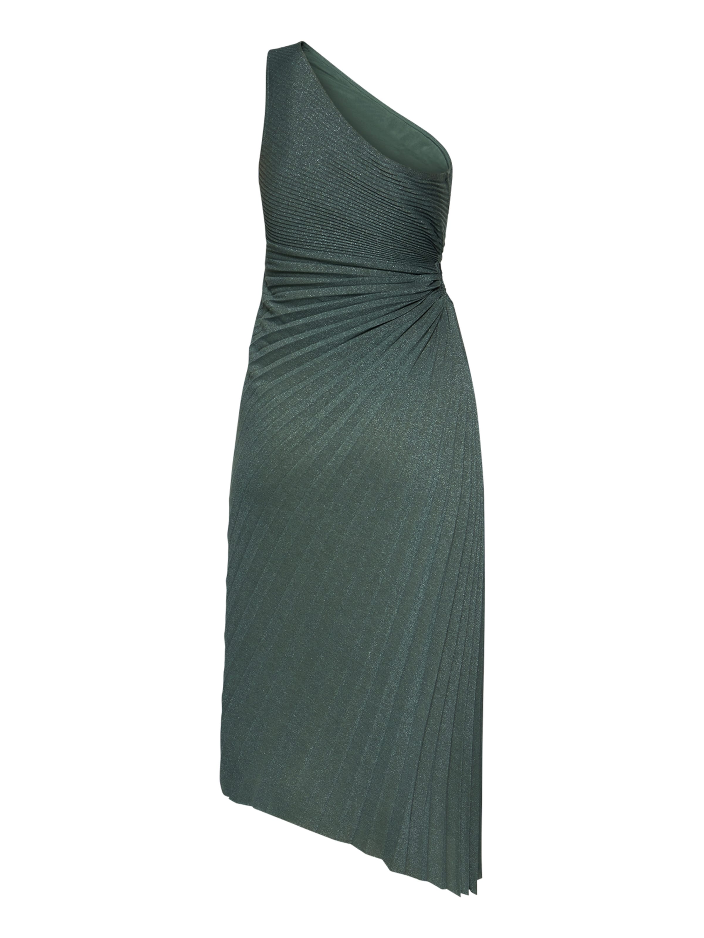 Vera Mont Abendkleid im Glitzer-Look in Grün