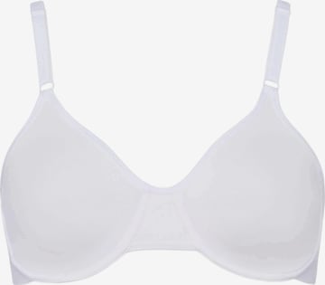 BeeDees BH 'Bügel-BH Microfun W' in Weiß: Vorderseite