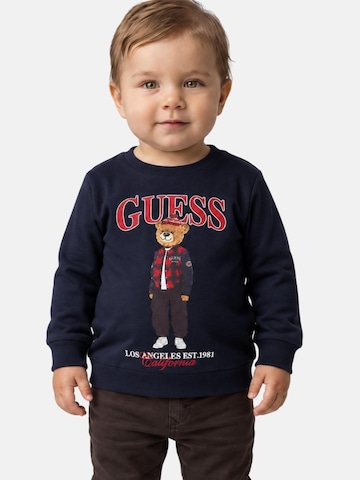 GUESS KIDS Sweatshirt i blå
