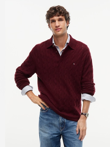 TOMMY HILFIGER Trui in Bruin: voorkant