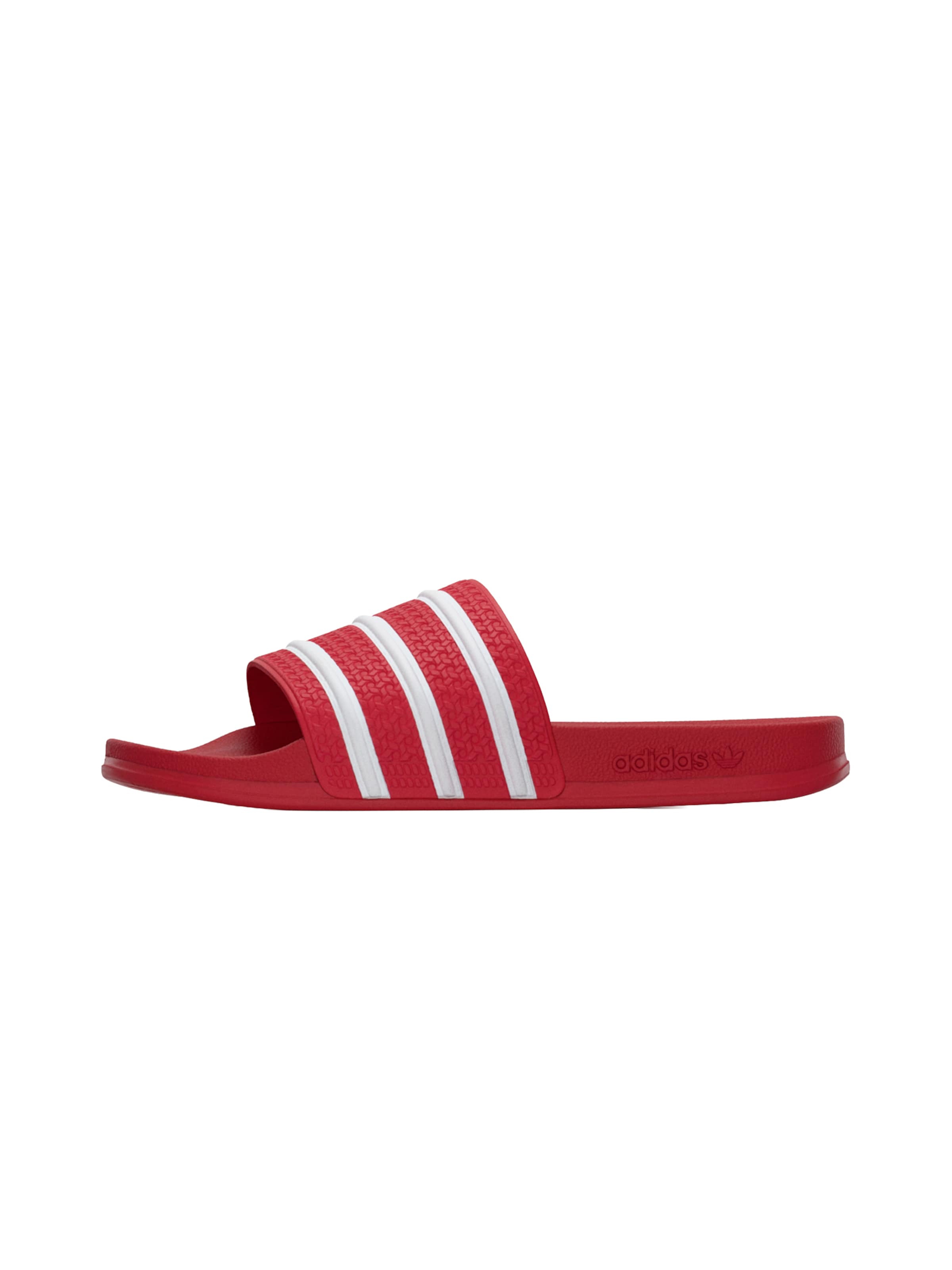ADIDAS ORIGINALS Muiltjes 'ADILETTE' in Rood: voorkant