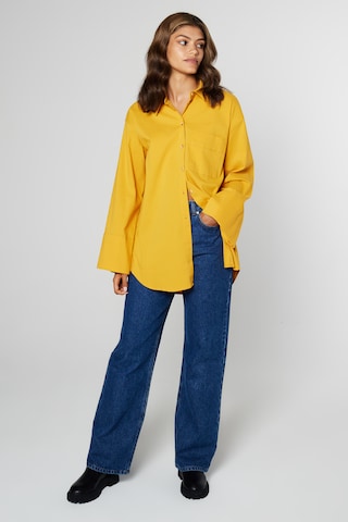 Camicia da donna 'Geenie' di Aligne in giallo