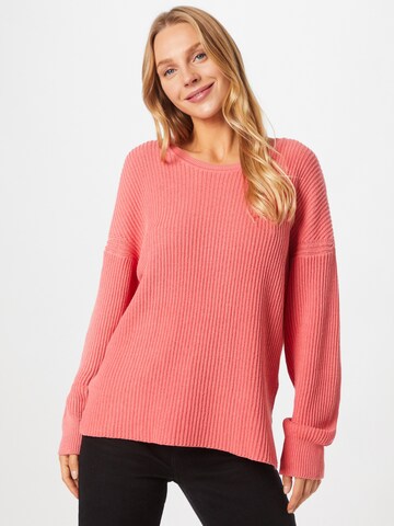 REPLAY Pullover 'Mesh' in Pink: front