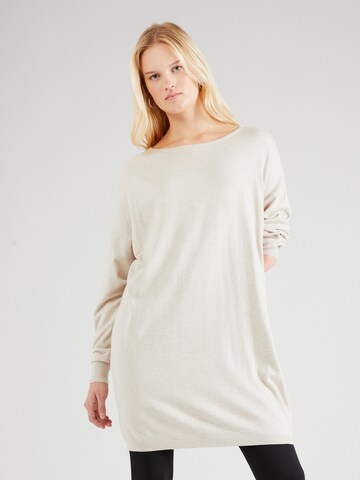 Sublevel Strikkjole i beige: forside