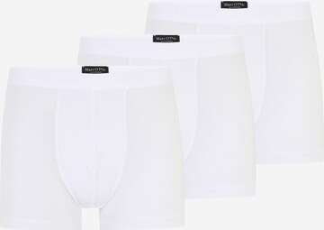Marc O'Polo Boxershorts in Wit: voorkant