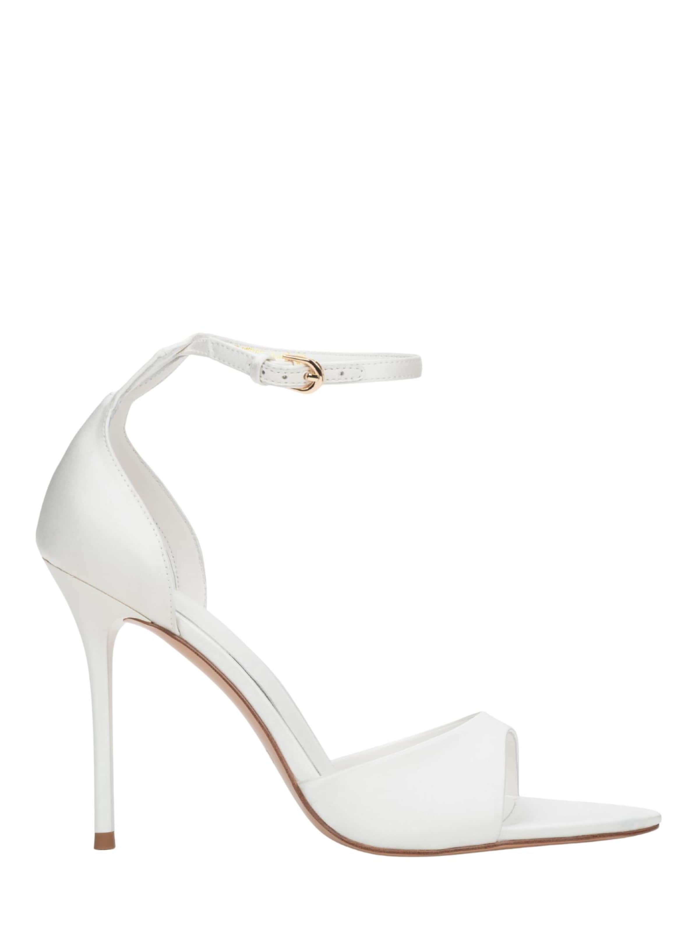 Estro Sandal i vit: framsida