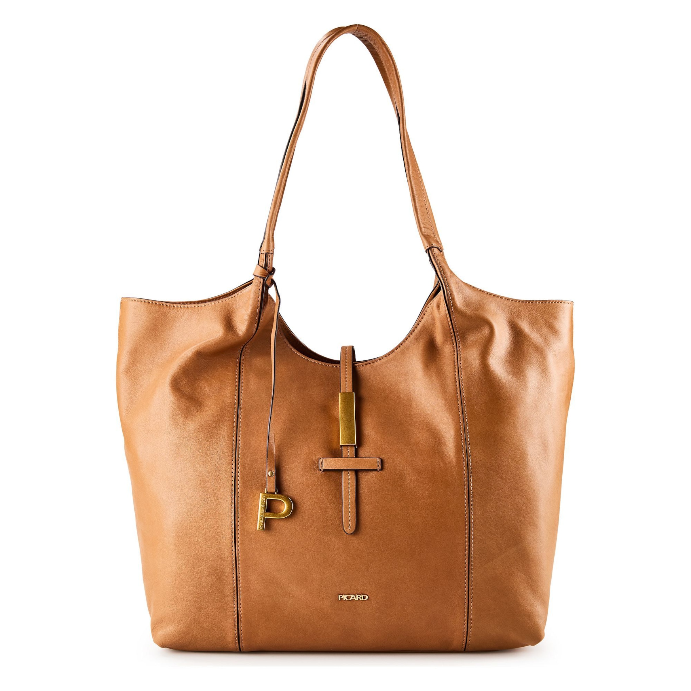 Sac bandoulière 'Whisper' Picard en marron : devant