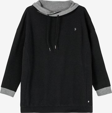 SHEEGO Sweatshirt in Schwarz: predná strana