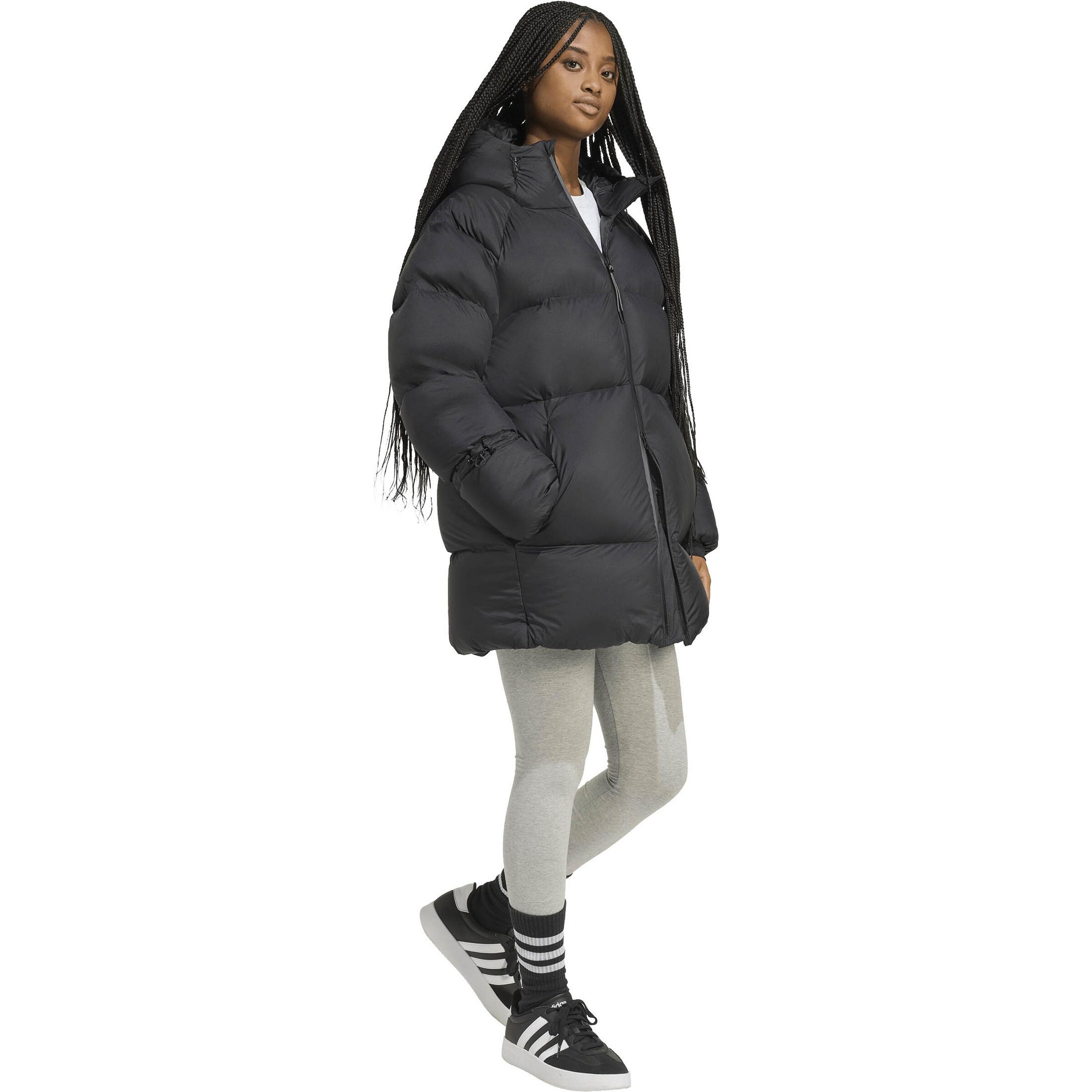 ADIDAS PERFORMANCE Athletic Jacket 'MyShelter' in Black