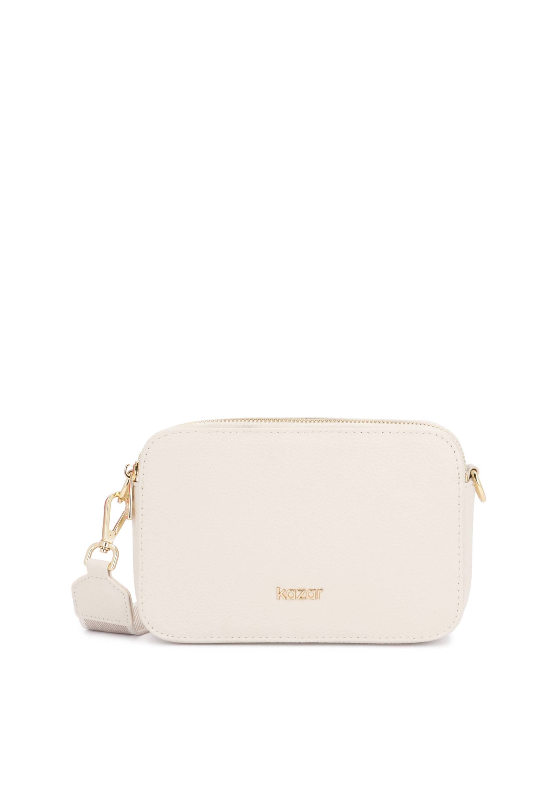 Kazar Τσάντα ώμου σε μπεζ: μπροστά