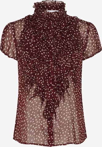 T-shirt 'Lilja' SAINT TROPEZ en rouge : devant