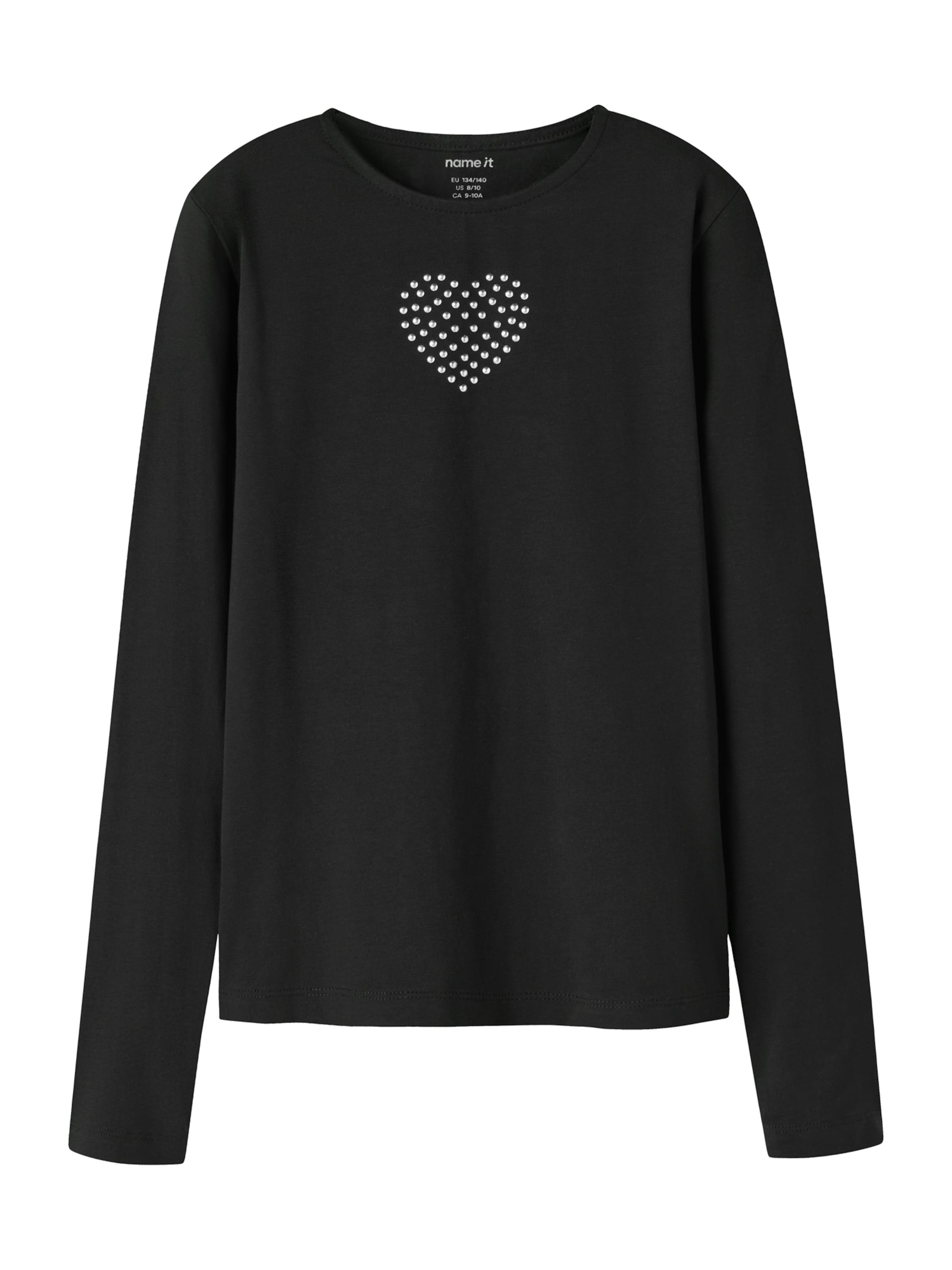 T-Shirt 'NKFOLENNI' NAME IT en noir : devant