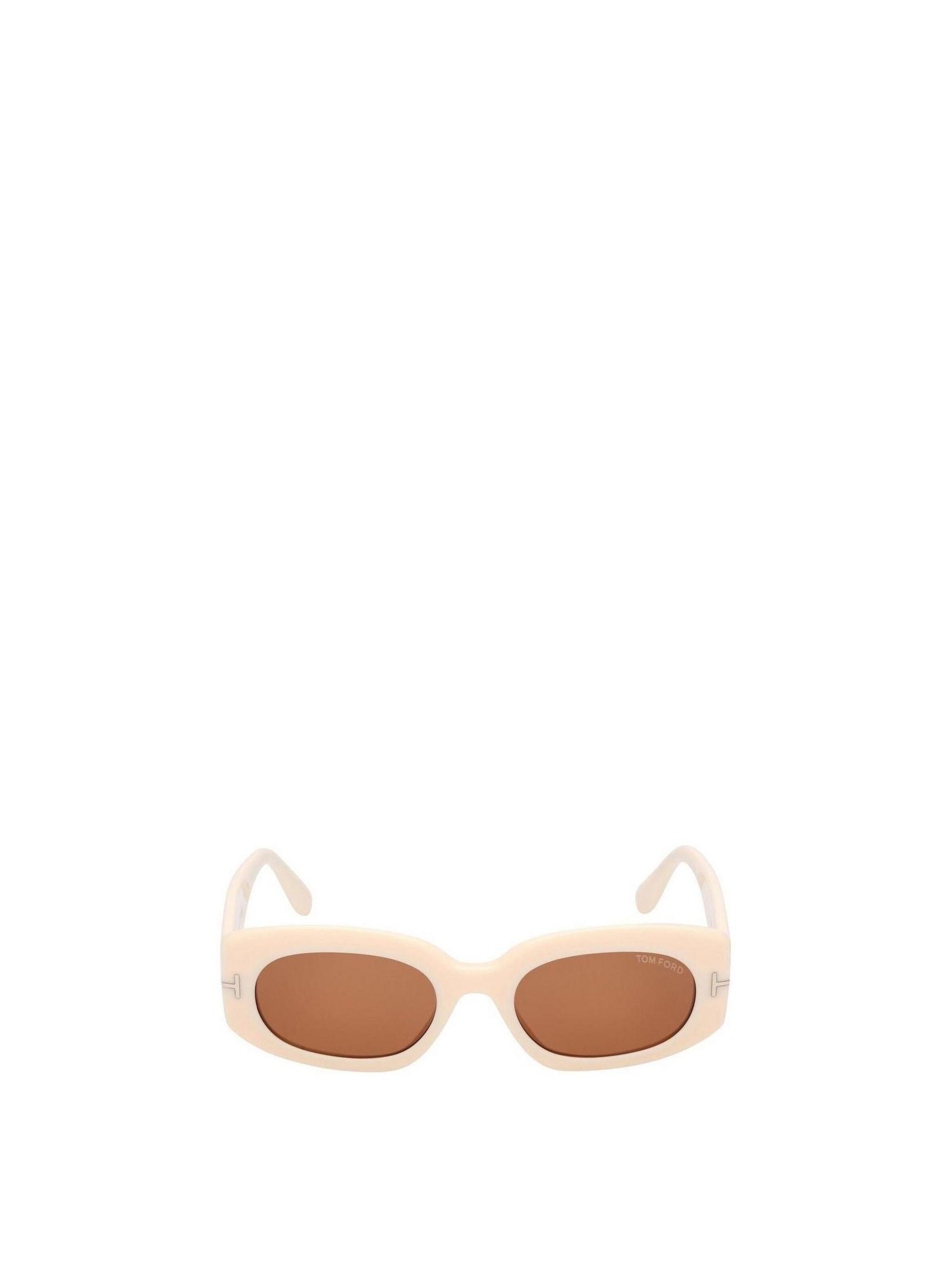 Tom Ford Sunglasses 'CIELLE FT1187 25E' in Beige