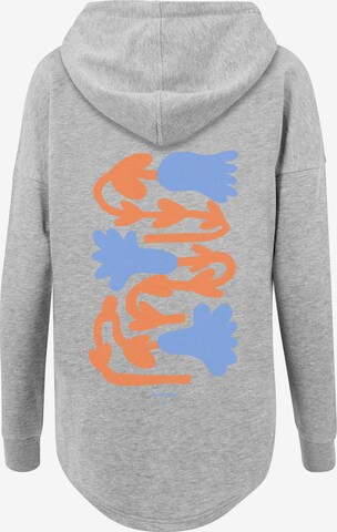 F4NT4STIC Sweatshirt 'Blumen' in Grijs