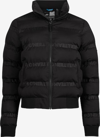 O'NEILL Zunanja jakna 'Team O'neill' | črna barva: sprednja stran