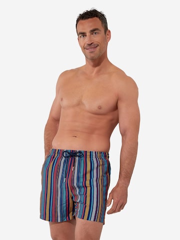 HOM Zwemshorts ' Beach Boxer Marni ' in Gemengde kleuren: voorkant
