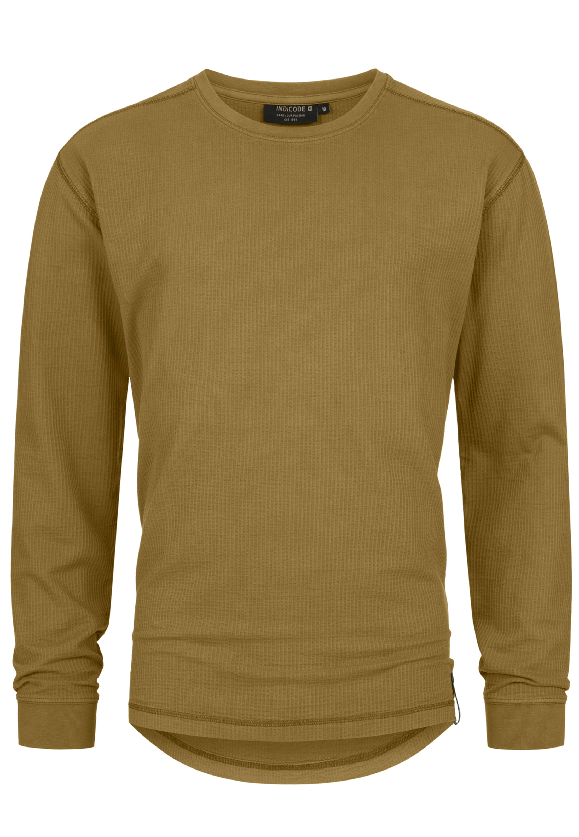 INDICODE JEANS Shirt in Green: front