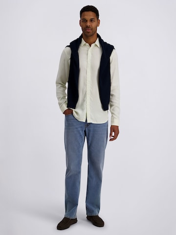 PIERRE CARDIN Comfort fit Overhemd in Wit