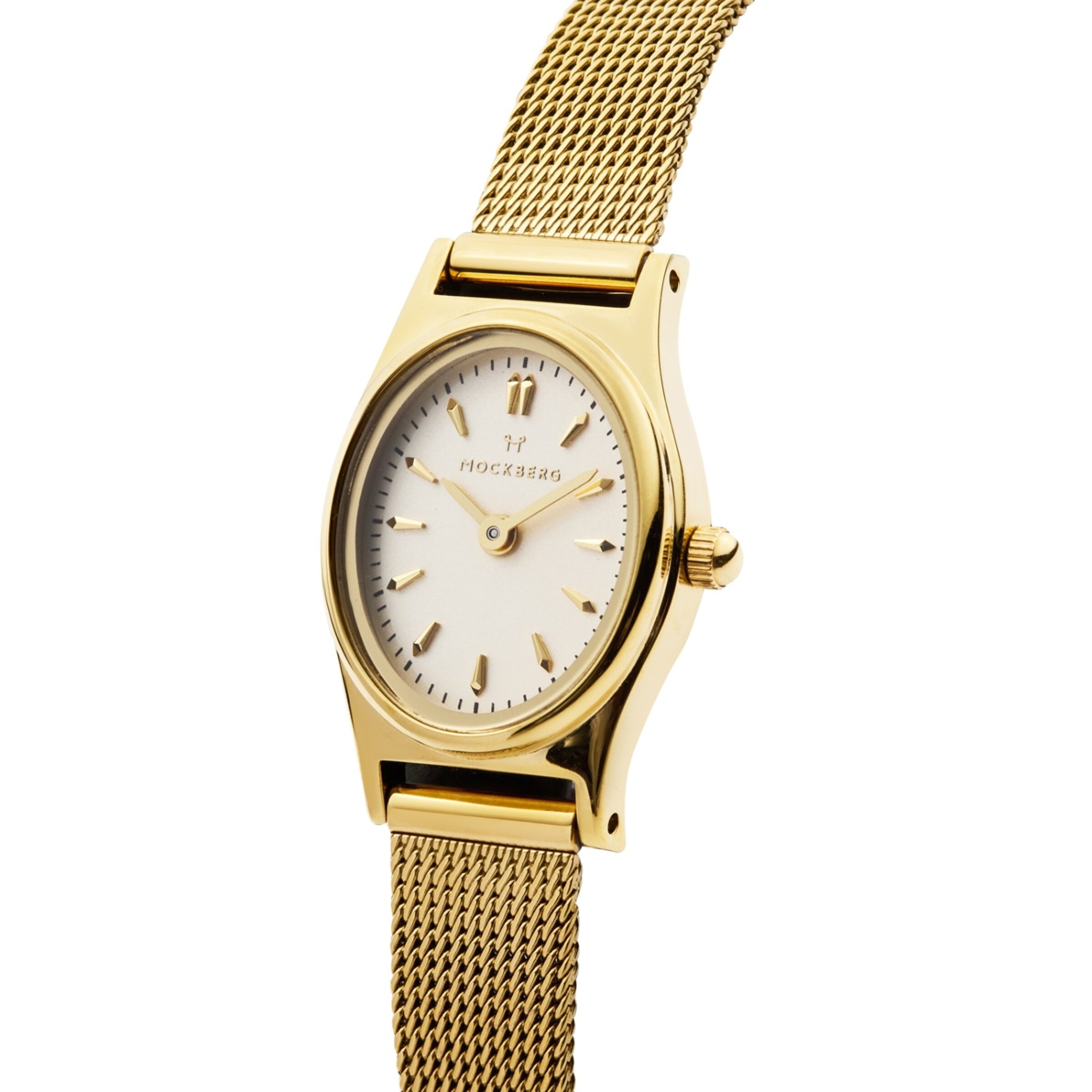 Mockberg Analog Watch in Gold