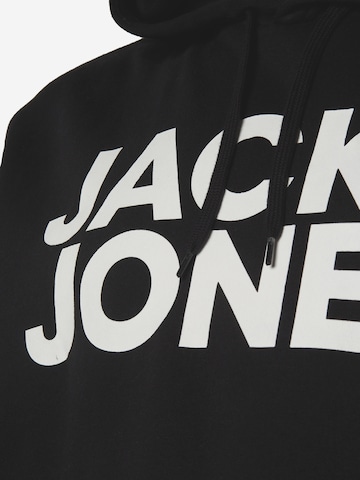 Felpa 'Ecorp' di Jack & Jones Plus in nero