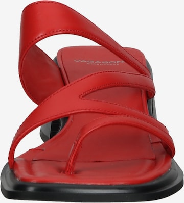 VAGABOND SHOEMAKERS T-Bar Sandals in Red