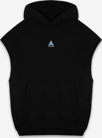 A-GameSweater majica - crna boja: prednji dio