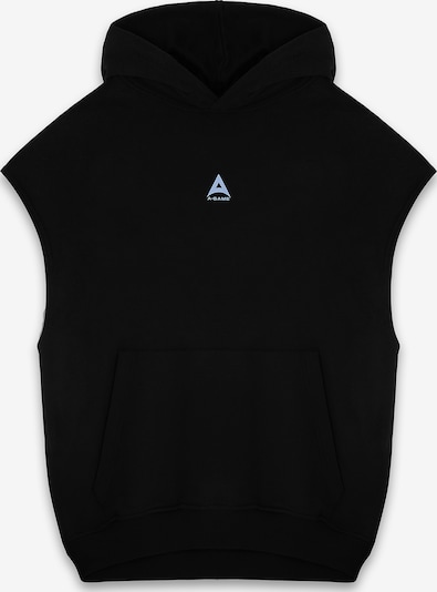 Bluză de molton 'Rotate Logo' pe XS A-Game pe albastru / negru / alb, Vizualizare produs