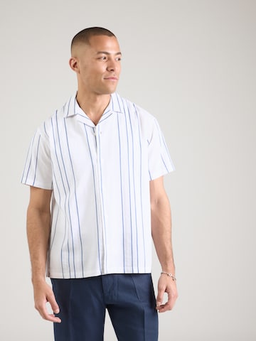Regular fit Cămașă 'JPRBLARIVER' de la Jack & Jones Premium pe alb: față