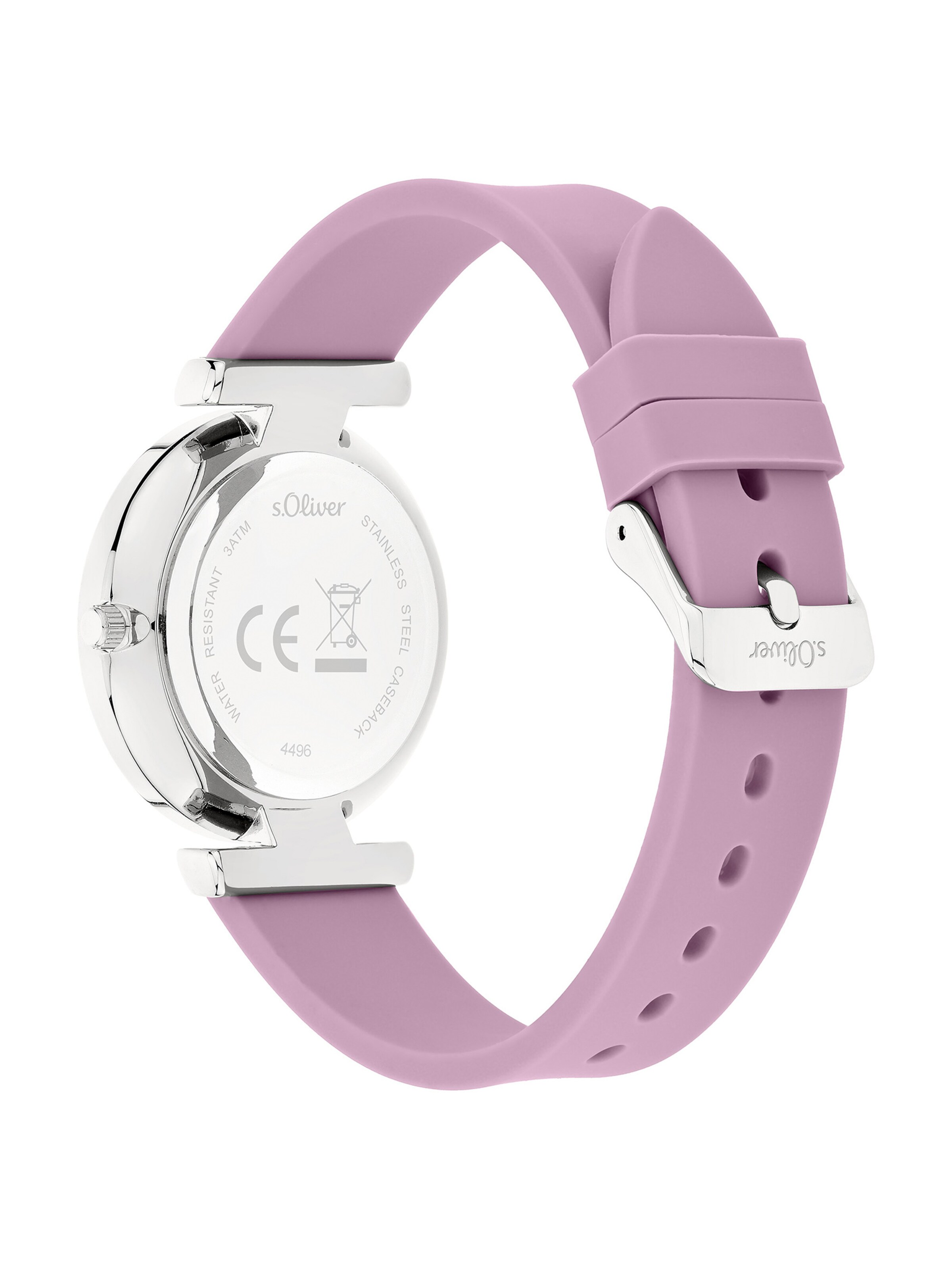 s.Oliver Analog Watch in Purple