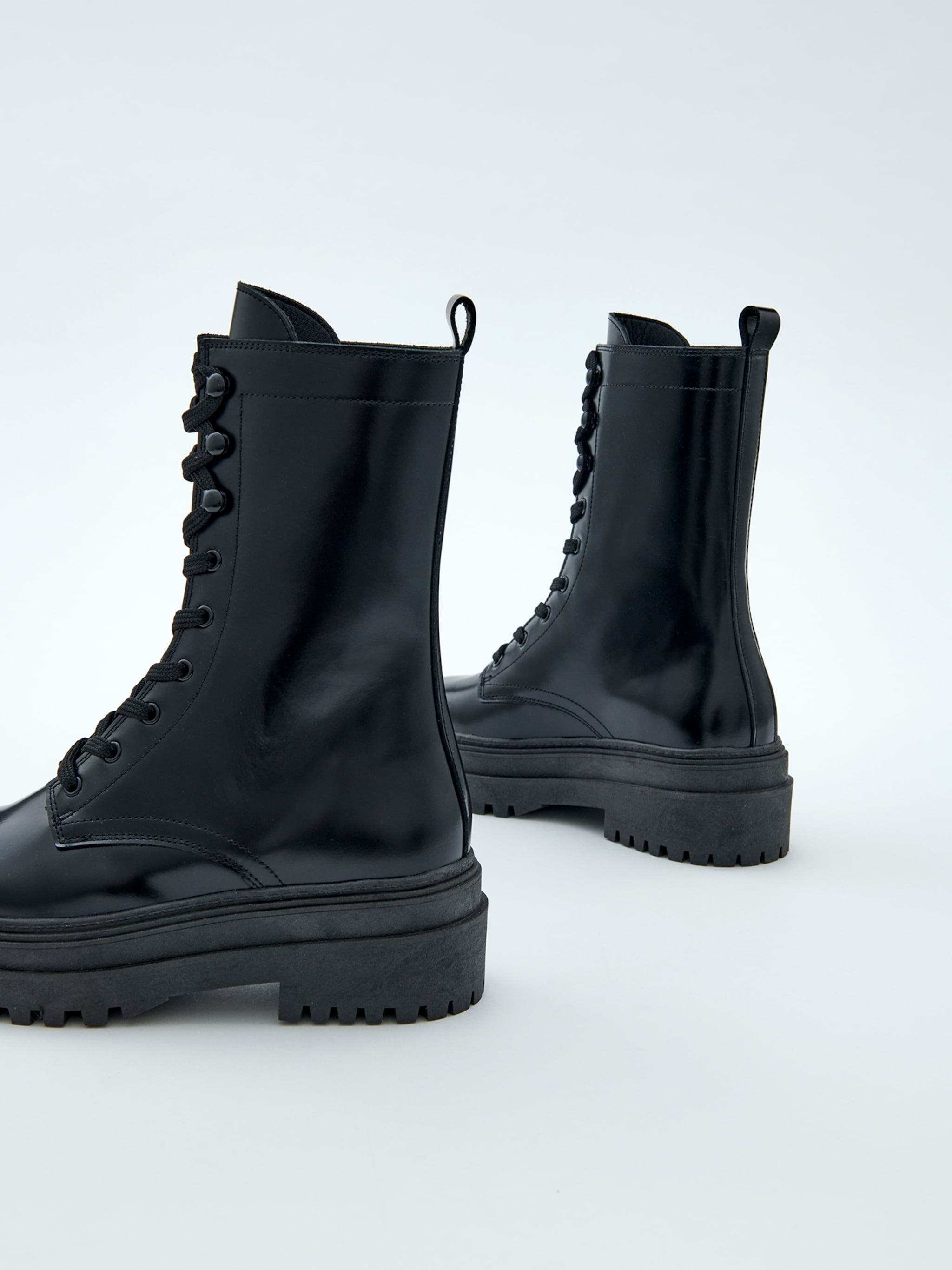 EDITED Produits Bottines à lacets 'Udale' noir