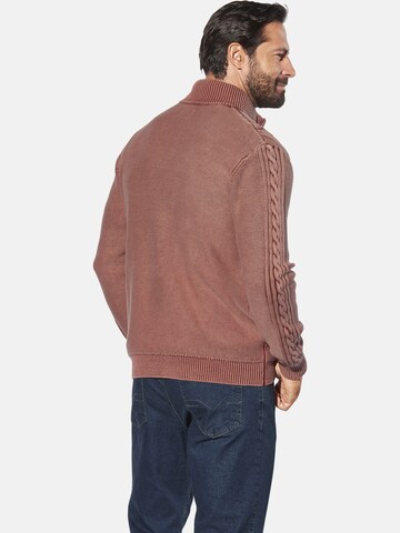 Jan Vanderstorm Knit cardigan 'Akselskar' in Red