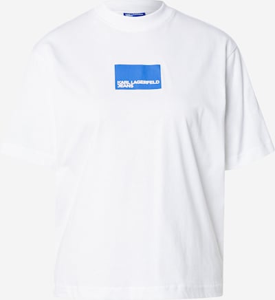 KARL LAGERFELD JEANS Paita värissä sininen / valkoinen, Tuotenäkymä